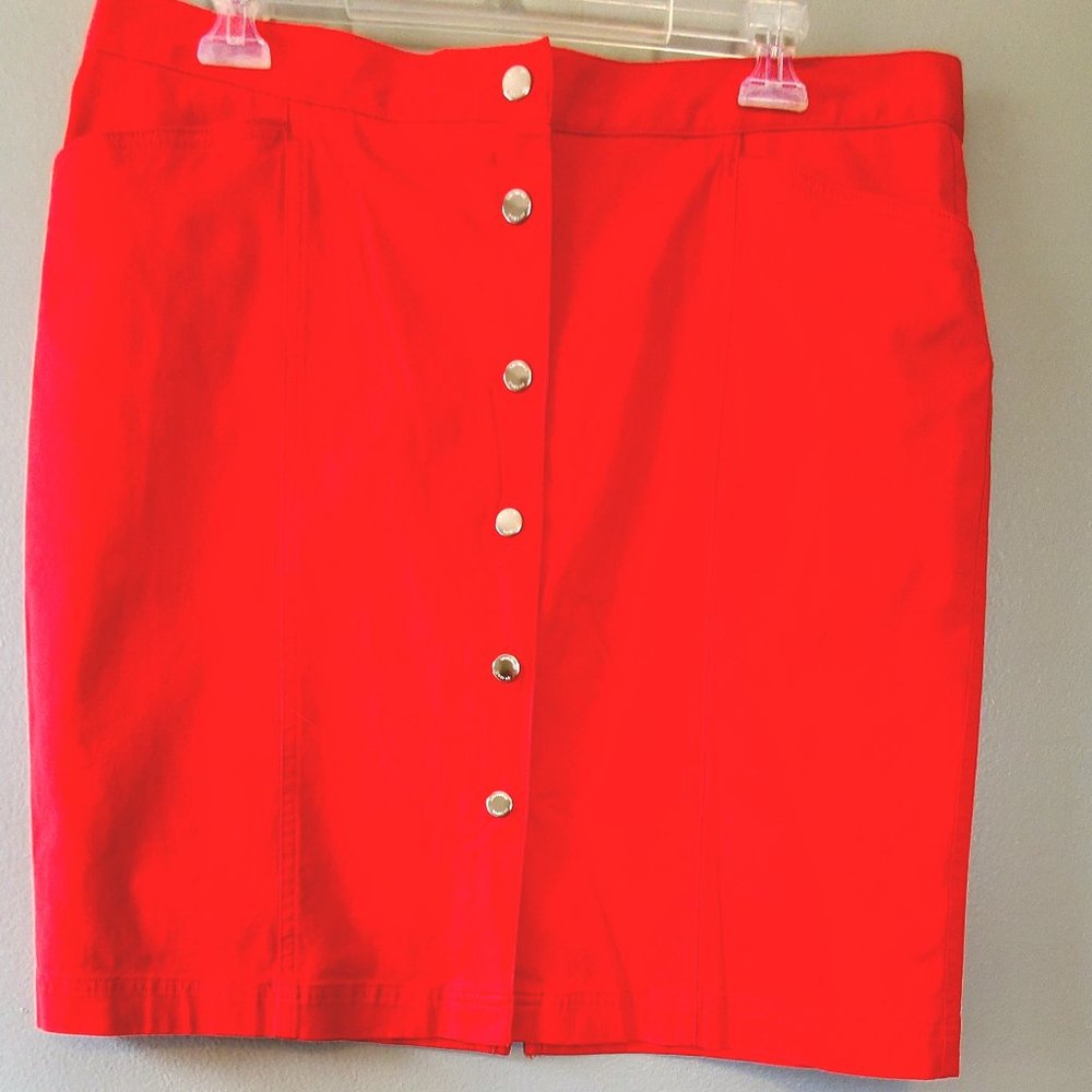 Jones NY RED Skirt